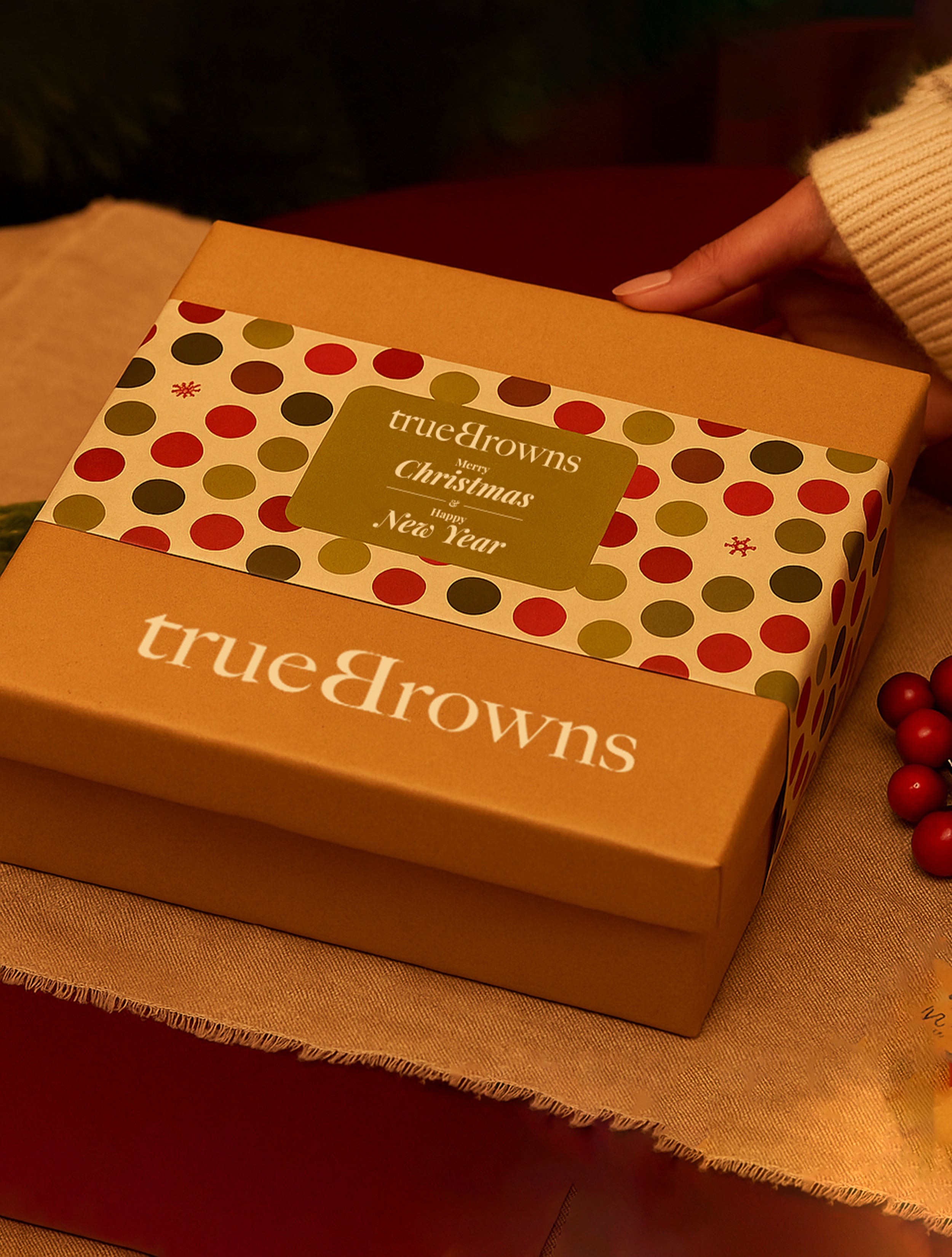 trueBrowns Christmas Trio Gift Box