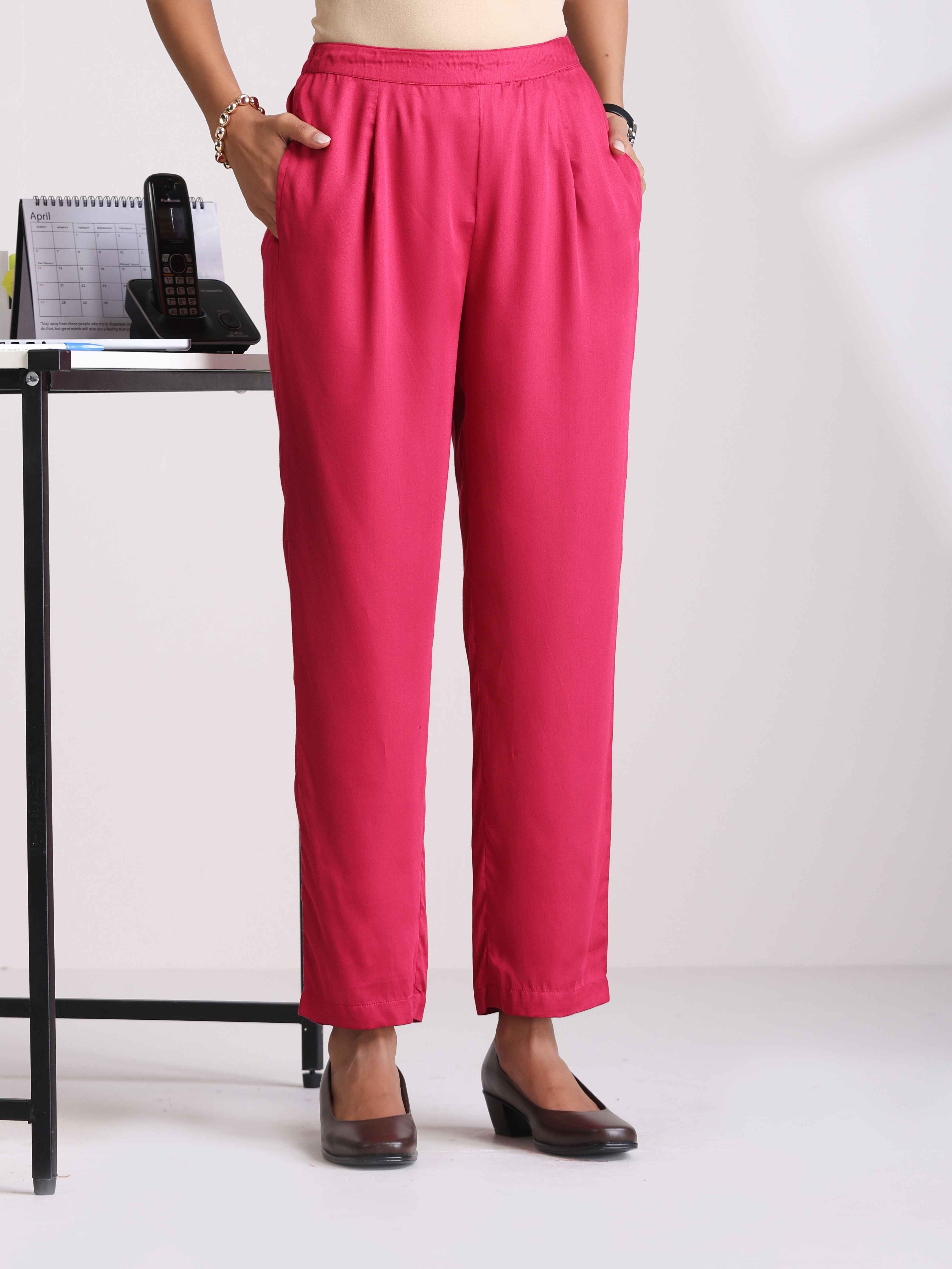 trueBrowns Grey High Slit Modal Kurta Set