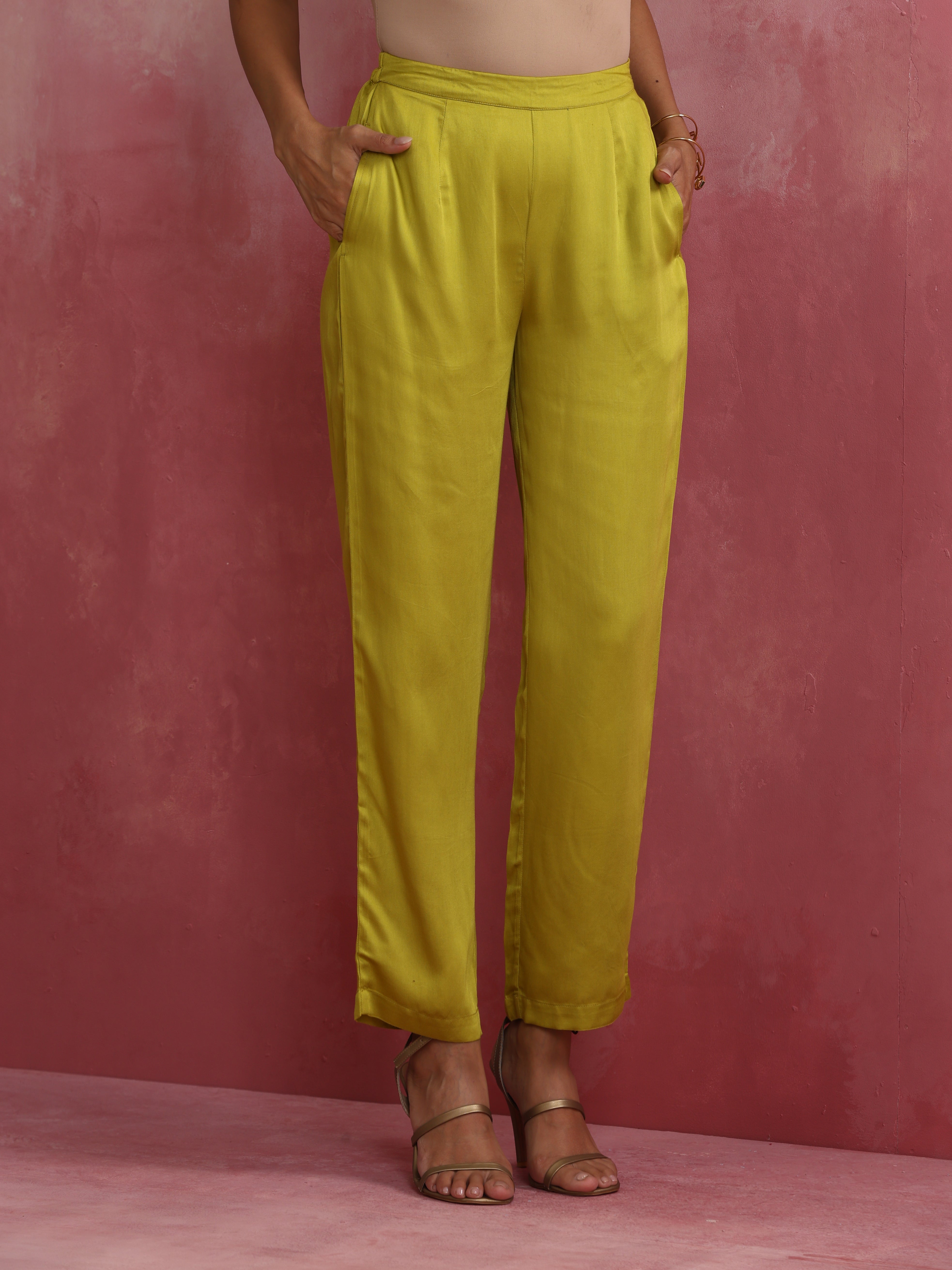 trueBrowns Lime Green Short Co-ord set