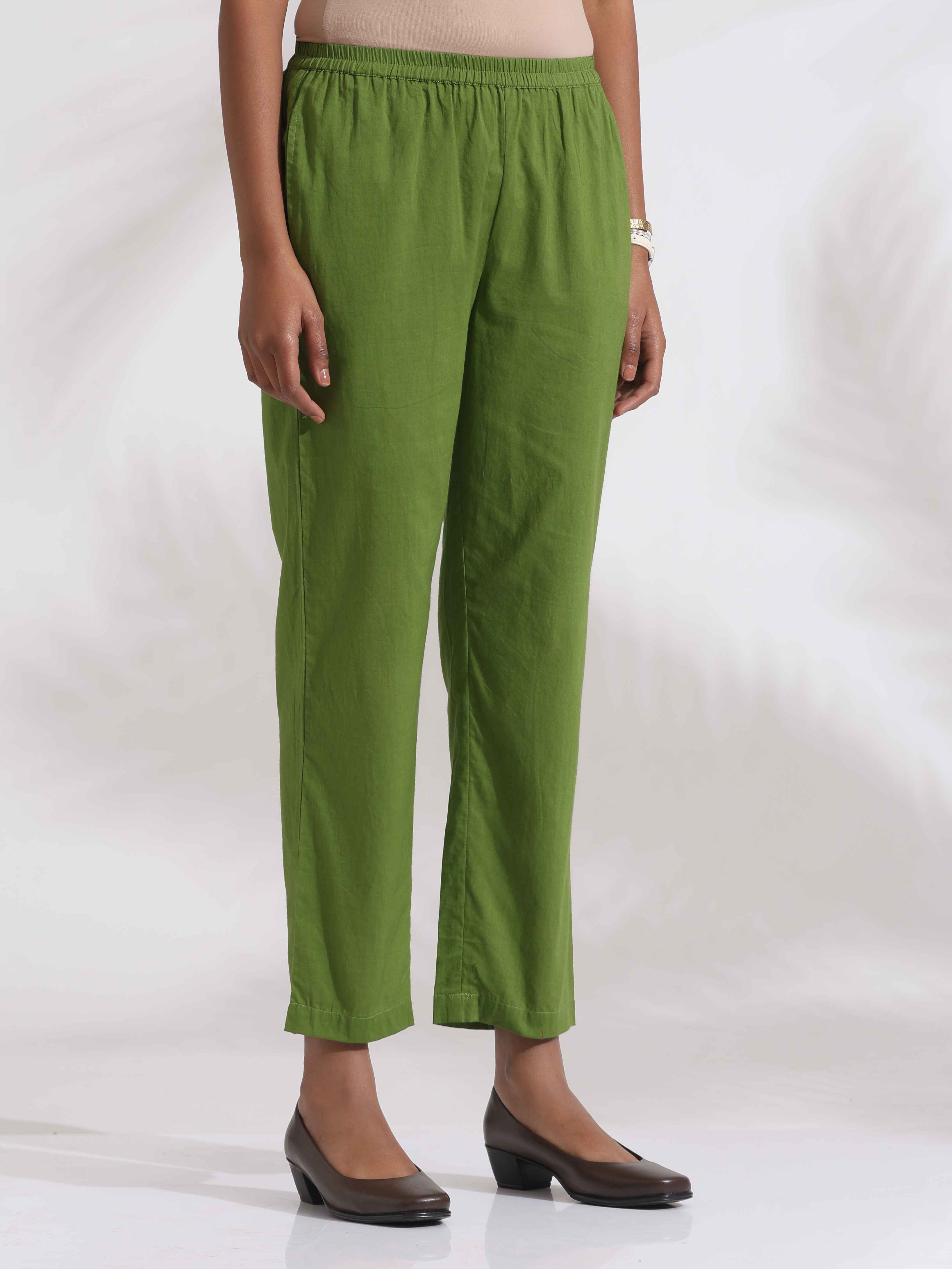 trueBrowns Grey Cotton Print Highlow Kurta Set