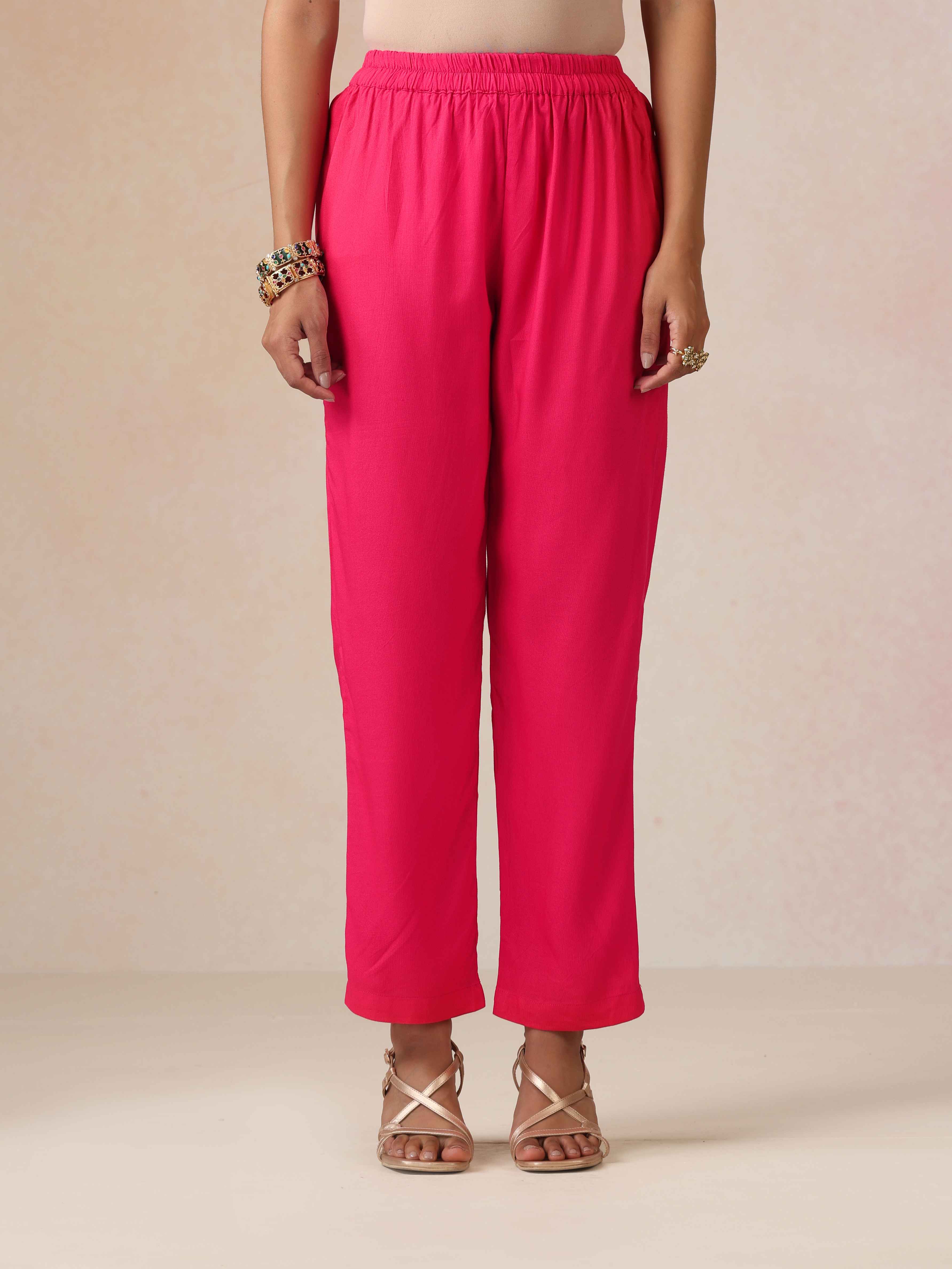 trueBrowns Yellow Boota Print Viscose A-line Kurta Set