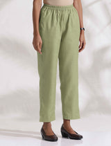 trueBrowns Green Cotton Blend Co-ord Set