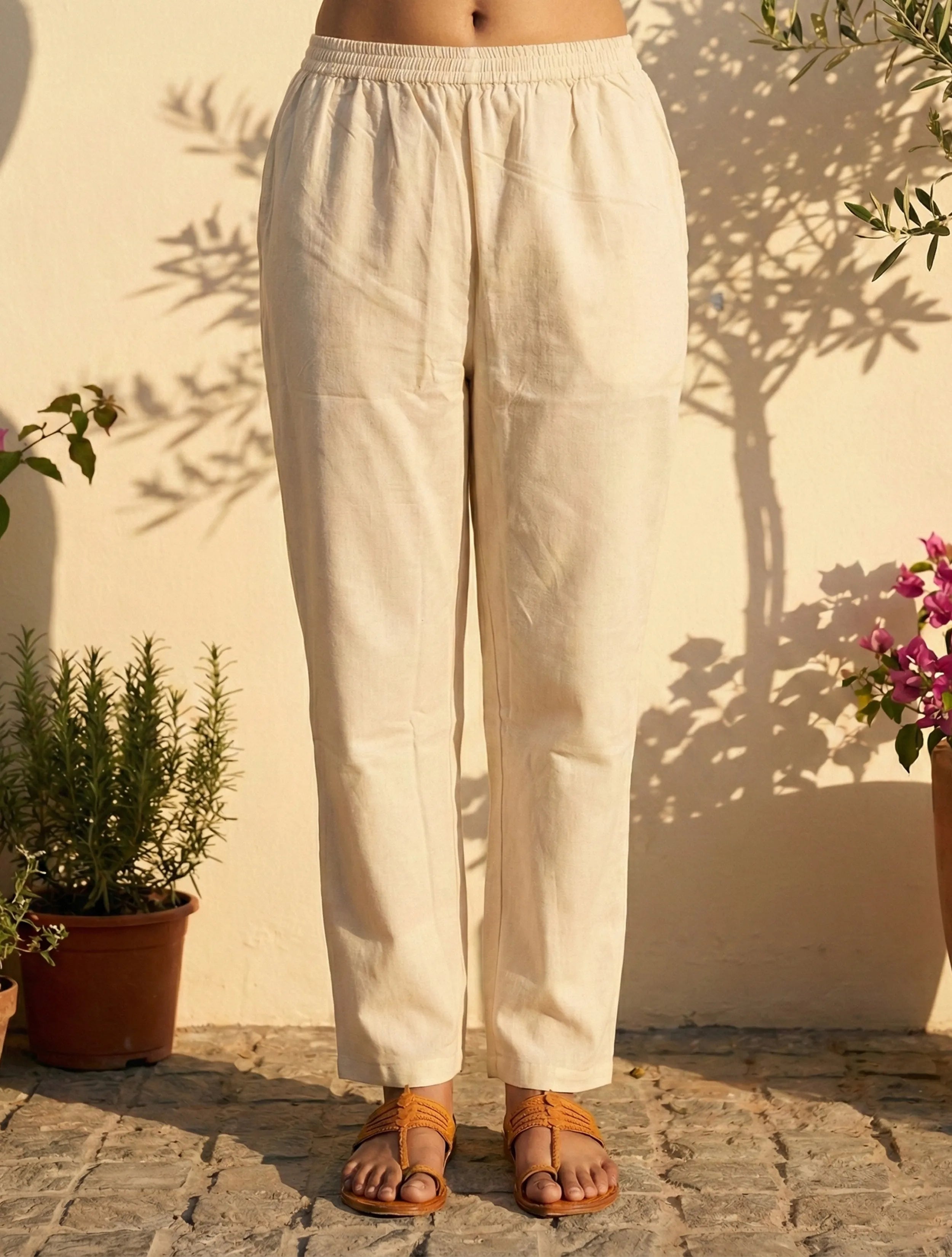 trueBrowns Ivory Black Embroidered Co-Ord Set