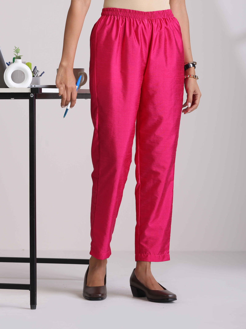 trueBrowns Cola Silk Kurta Co-ord Set