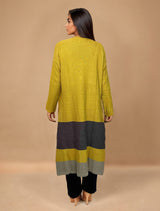 trueBrowns Mustard Woollen Cape