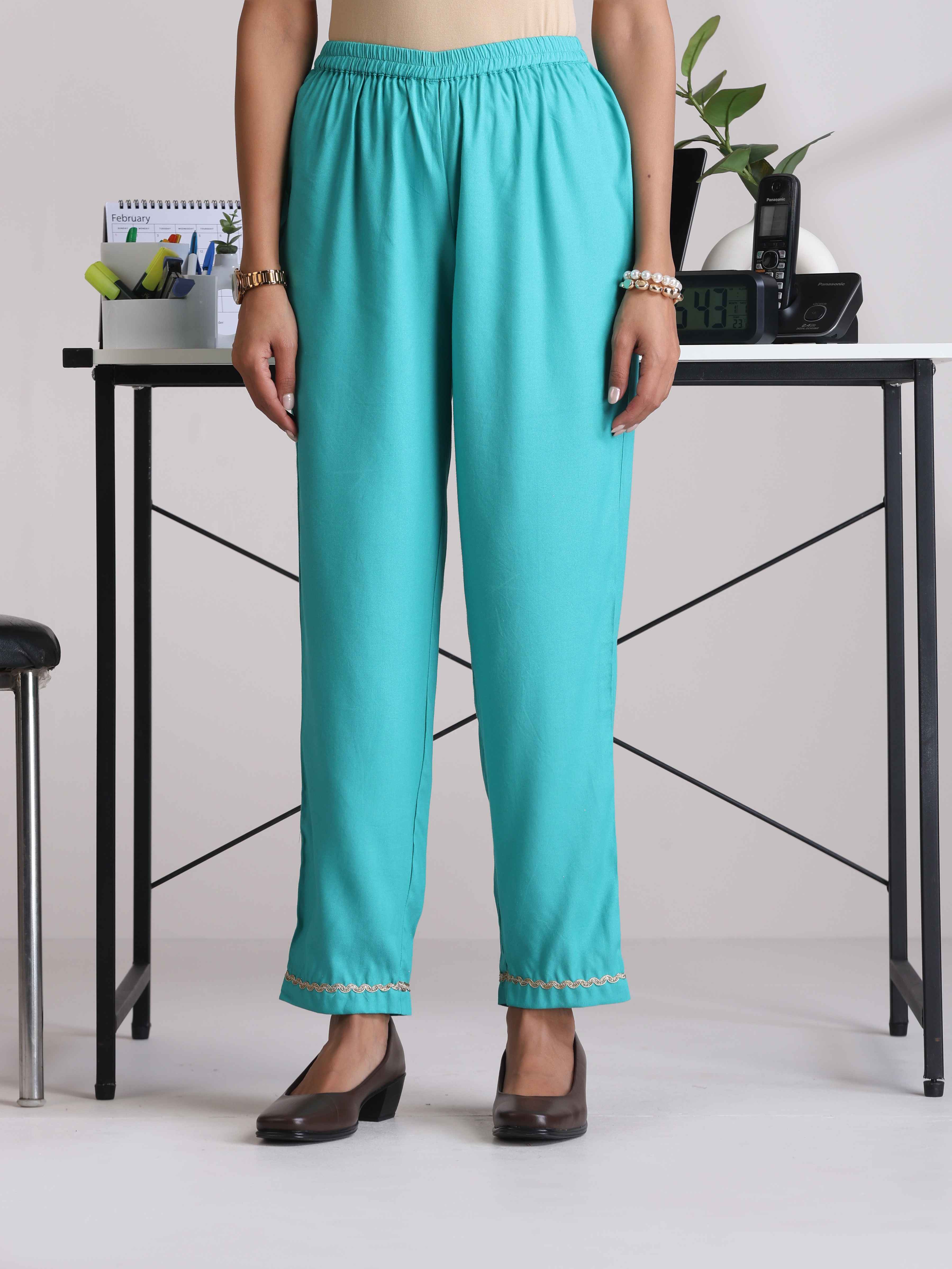 trueBrowns Purple Floral Print A-line Kurta Set