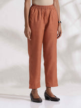 trueBrowns Rust Slub Co-ord Set