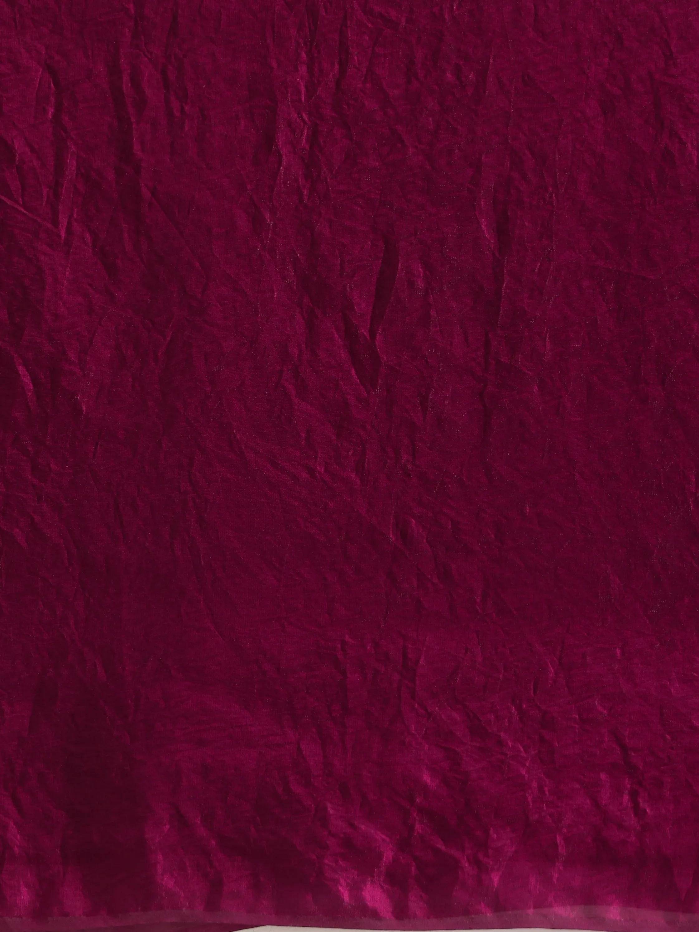 trueBrowns Wine Tissue Saree With Unstitched Blouse